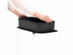Hot Brabantia Cubo de basura Touch Bin con soporte de 36L Código R Blanco