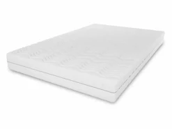 Cubrecama TOP5, tamaño del cubrecolchón: 180 x 200 x 5, funda incluida, color del cubrecama: blanco, dureza media: H3