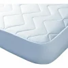 Cambia tus muebles Cubrecolchón de 135x190 cm hipoalergénico de microfibra extra suave en color blanco Alisa