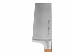 Best Cuchillo de Chef "Elegancia" 33cm Natural en Madera y Acero Cubierto