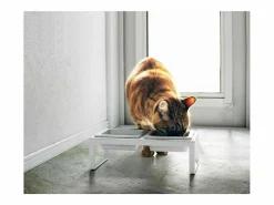 Online Cuenco de diseño doblemente elevado para el gato Tower Comida Para Animales De Compañía