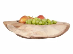 Sale House Nordic Cuenco de teca Ø 40 x 12 cm Marru00f3n
