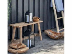Sale House Nordic Cuenco de teca Ø 40 x 12 cm Marru00f3n