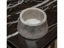 Cuenco decorativo de mármol