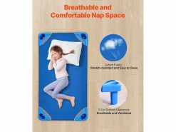 Cuna para Bebé SucceBuy Apilable, 107 x 58 cm, , Lote de 6, para Guarderías, Escuelas Infantiles y Aulas