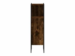 Hot Cynmar Armario de baño madera ingeniería roble ahumado 33x33x120,5 cm Columna De Baño