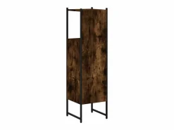 Hot Cynmar Armario de baño madera ingeniería roble ahumado 33x33x120,5 cm Columna De Baño