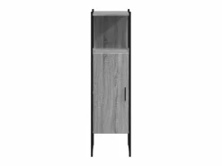 Clearance Garden Furniture Cynmar Armario de baño madera de ingeniería Sonoma 33x33x120,5 cm Gris
