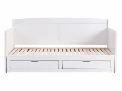 Vente-unique Daybed de 90x190 o 180x190 cm con cajones en pino y MDF - DINIVA