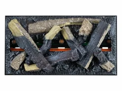 New DIMPLEX Cassette 400 - Chimenea de vapor de agua con efecto de llama LED Negro