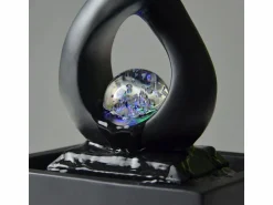 Discount Diseño de fuentes de interior con iluminación LED Amor Estatua