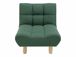 Hot Vente-unique Diván cama en tejido color ESTEBAN Verde