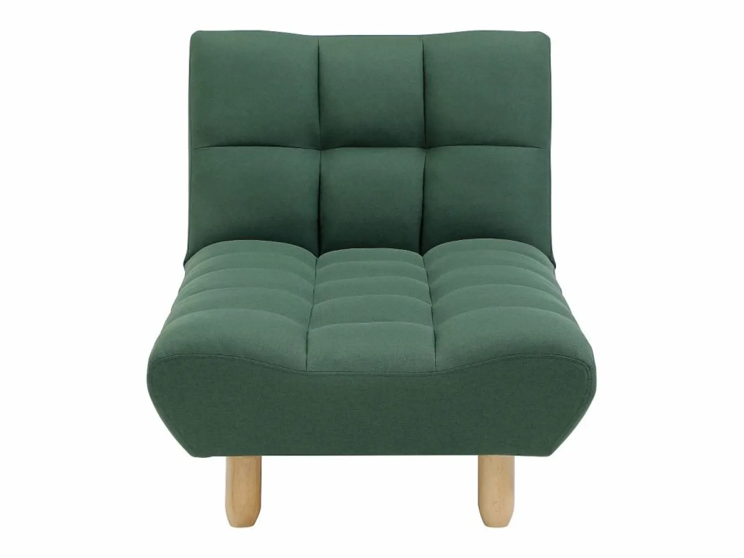 Hot Vente-unique Diván cama en tejido color ESTEBAN Verde