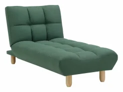 Hot Vente-unique Diván cama en tejido color ESTEBAN Verde
