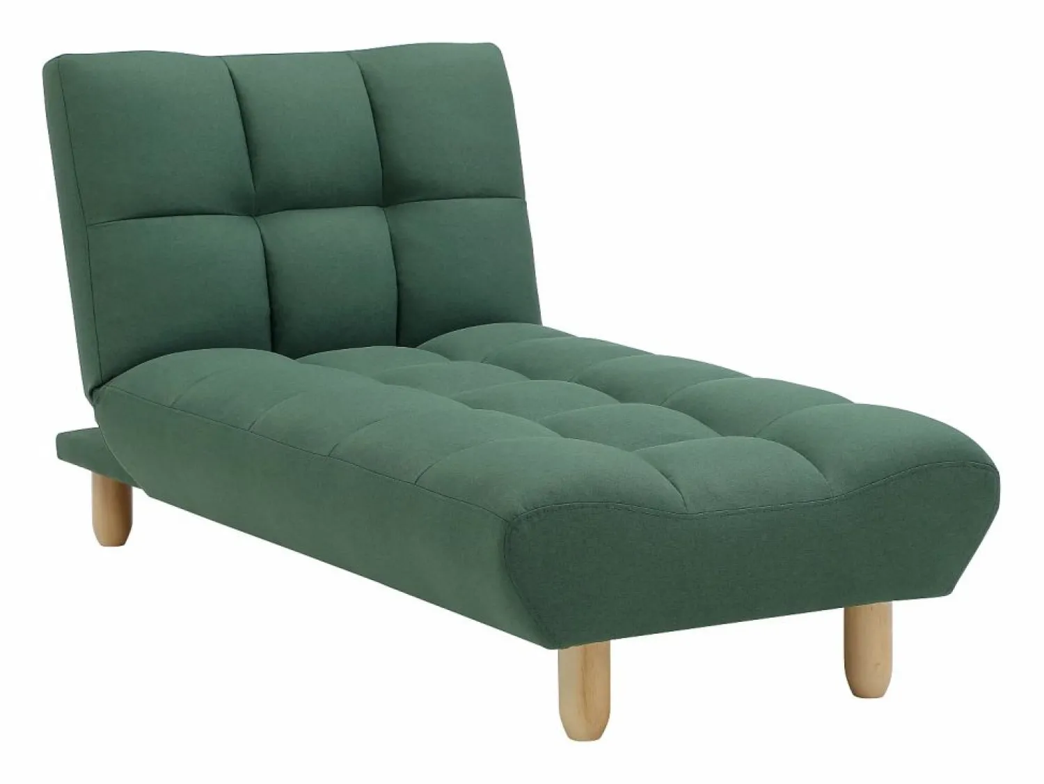 Hot Vente-unique Diván cama en tejido color ESTEBAN Verde