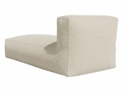 Vente-unique Diván en tela bouclé color NOUMARA