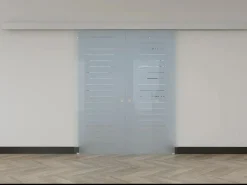Sale Doble puerta corredera ASTANA Alt.205xAncho 166cm Cristal Puerta Corredera