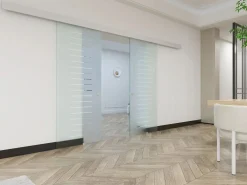 Sale Doble puerta corredera ASTANA Alt.205xAncho 166cm Cristal Puerta Corredera