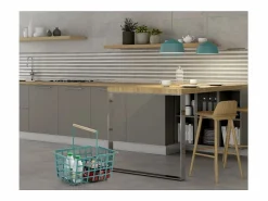 Discount - Cesta metálica de ordenación con asa, tamaño semi grande, multifuncional y decorativa, ZESTA- Accesorios De Almacenaje|Cesta