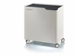 Sale - Cubo de basura reciclaje ECOBOX, con ruedas y cierre suave, 60 litros- Cubo De Basura Para Cocina