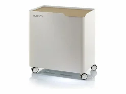 Discount - Cubo de basura reciclaje ECOBOX, con ruedas y cierre suave, 60 litros- Cubo De Basura Para Cocina