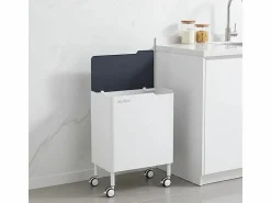 Don Hierro - Cubo de basura ergonómico, funcional y elegante, 2 x 20 litros, ECOBOX NOA-