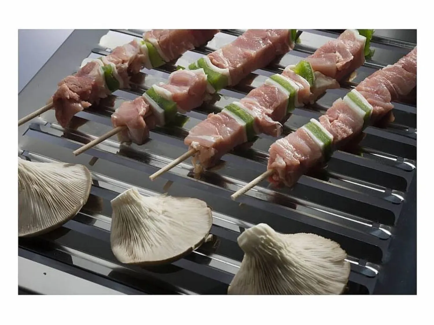 Clearance Don Hierro - Parrilla de acero inoxidable para barbacoa, especial carne, ABRÁSAME, tamaño mediano- Plateado