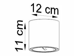 Clearance Downlight da superficie Round Flush Light Nero GU10 Focos empotrables de superficie Foco empotrado redondo GU10 Plafón