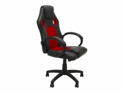 TOPESHOP DREFT - Sillón gamer de estilo moderno para dormitorio juvenil - 120-130x66x67 - y azul