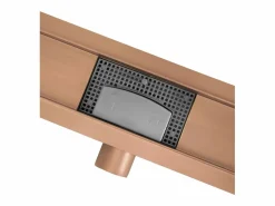 Clearance Drenaje Lineal Neox 90 Brush Copper Cañería