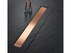 Clearance Drenaje Lineal Neox Pro 600 Brush Copper Cañería