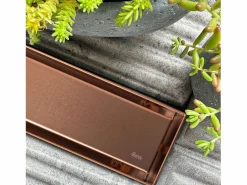 Clearance Drenaje Lineal Neox Pro 600 Brush Copper Cañería