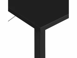Garden Furniture Drenin Escritorio para ordenador de MDF y metal 80x40x72 cm