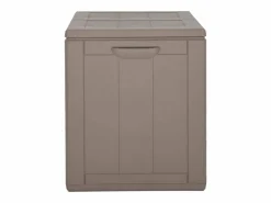 Best Garden Furniture Drumkeeran Caja de almacenaje para jardín 180 L PP aspecto madera marrón Marru00f3n