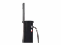 Hot Ducha solar 8 L PVC acero ES381822 Negro