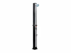 Ducha solar de jardín con alcachofa y grifo 40 L ES778312