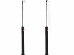Ducha solar de jardín 215 cm 8 L ES946579