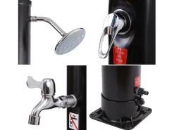Outlet Ducha solar FIDGI negra 35L - Energía Solar
