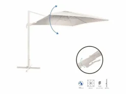 Dudeco Parasol de aluminio 300x300
