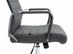 Clearance Dudeco Silla de Oficina Kolumbus en Piel Natural Silla De Escritorio