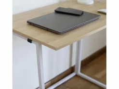 DUPI Escritorio de Ordenador Plegable PRACTIC 100 x 50 cm (Taupe) Mesa De Ordenador