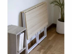 Clearance DUPI Mesa de Escritorio Plegable UTILITY 50 x 80 cm (Taupe) Mesa De Ordenador