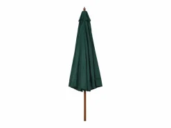 Clearance Garden Furniture Eastvale Sombrilla de jardín con palo de madera verde 330 cm