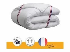 Best Les Tendances Edredón Cálido Anti-ácaros DODO Vancouver Ultra 220x240 cm - Fibra de Poliéster - 2 Personas - Blanco
