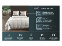 Discount Edredón nórdico 200x200 cm COMFORT todas las estaciones, por Intemporel Edredón Nórdico