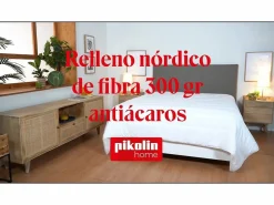Edredón Nórdico Cuna 300gr fibra extrasuave 100x120cm Home Edredón Nórdico