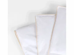 New PIKOLIN Edredón Nórdico Premium 150x220cm| 85% Plumón| Otoño| Cama 80/90 Blanco
