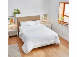 New PIKOLIN Edredón Nórdico 140x200cm|PKH Microfibra|Otoño-Invierno|Cama 60/70 Blanco