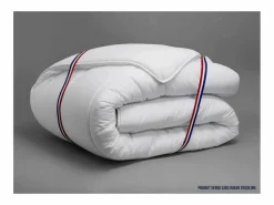 DODO Edredón templado 350g/m² BELLE NUIT 140x200cm - Poliéster antiácaros - Fabricado en Francia