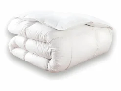 Clearance DODO Edredon natural de plumon 220x240 cm, BAFFIN de Blanco